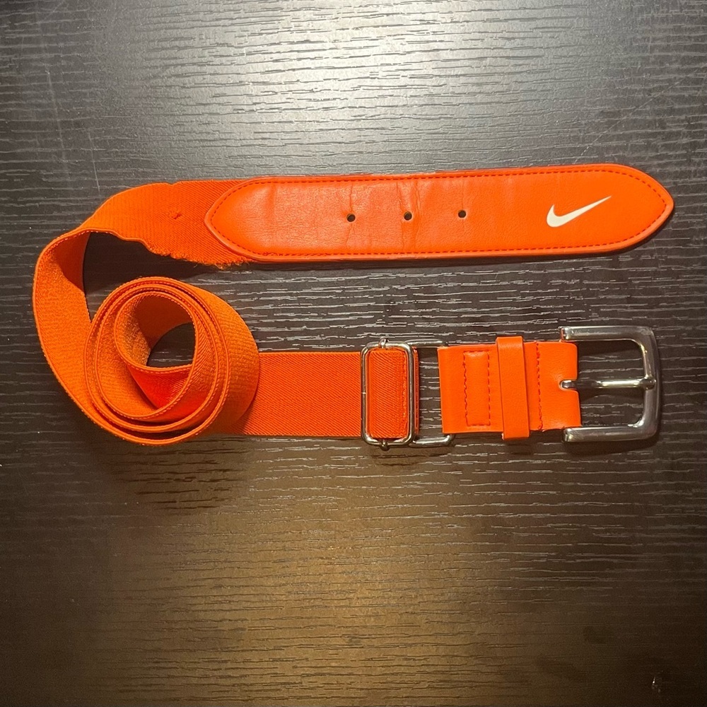 VINTAGE Nike Orange Golf Belt